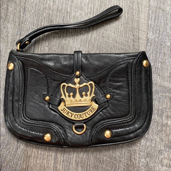 Juicy Couture clutch / wristlet - Genuine leather. - Picture 1 of 7
